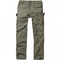 Brandit Adven Trouser Slim Fit - Olive - S