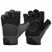 Helikon-Tex Half Finger Mk2 Gloves - Black / Shadow Grey B - L