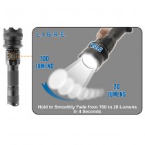 Leapers Libre LED Handheld Flashlight - Black
