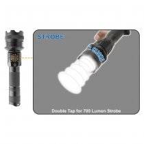 Leapers Libre LED Handheld Flashlight - Black