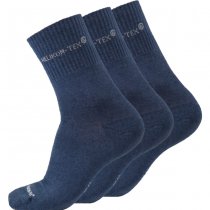 Helikon-Tex All Round Socks 3 Pack - Navy Blue - M