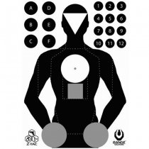 Range Solutions Z-TAC Shooting Targets 50 Pcs