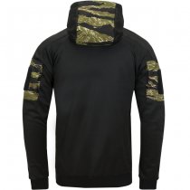 Helikon-Tex Rogue Tactical Hoodie FullZip - Black / Multicam Black - S