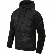 Helikon-Tex Rogue Tactical Hoodie FullZip - Black / Multicam Black - 3XL
