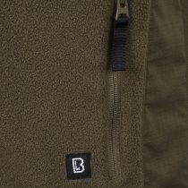 Brandit Fleecejacket Ripstop - Olive - M