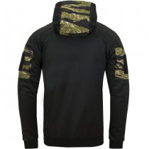 Helikon-Tex Rogue Tactical Hoodie FullZip - Black / Desert Night Camo - S
