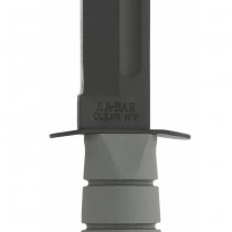 Ka-Bar Fighting Utility Knife Plain Blade & Hard Plastic Sheath - Foliage Green