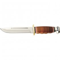 Ka-Bar Marine Hunter Leather Handle