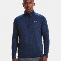 Under Armour Tech 1/2 Zip Long Sleeve - Blue / Grey - M