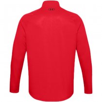 Under Armour Tech 1/2 Zip Long Sleeve - Red - XL