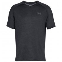 Under Armour Tech V-Neck Short Sleeve - Black - 4XL - Regular