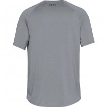 Under Armour Tech V-Neck Short Sleeve - Grey - XL - Regular