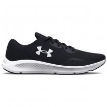 Under Armour Womens UA Charged Pursuit 3 Running Shoes - Black / White - 10