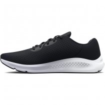 Under Armour Womens UA Charged Pursuit 3 Running Shoes - Black / White - 9.5