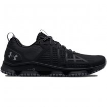Under Armour Womens UA Micro G Strikefast Tactical Shoes - Black - 11