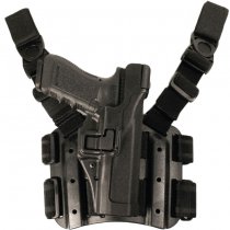 BLACKHAWK Level 3 Tactical SERPA Holster Glock 17/19/22/23/31/32 RH - Black
