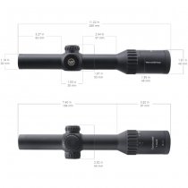 Vector Optics Continental 1-8x24 ED Riflescope - Black
