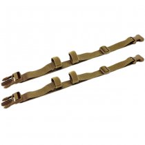 Pitchfork Compact Hydration Pack Compression Straps - Coyote