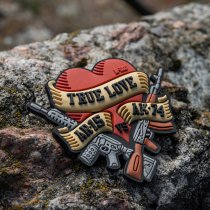 M-Tac True Love Rubber Patch - Colored