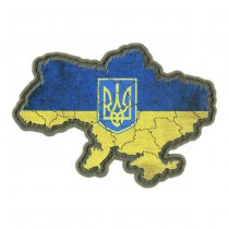 M-Tac Ukraine Coat of Arms Rubber Patch - Colored
