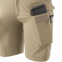 Helikon-Tex Women's OTS Outdoor Tactical Shorts 8.5 - Black / Shadow Grey - 2XL