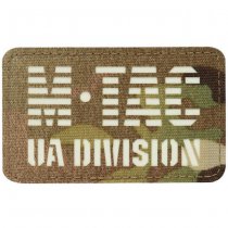 M-Tac UA Division Laser Cut Patch GID - Multicam