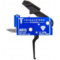 TriggerTech AR15 Single-Stage Diamond Trigger Flat