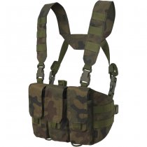 Helikon-Tex Chicom Chest Rig - PL Woodland