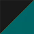 Black / Teal