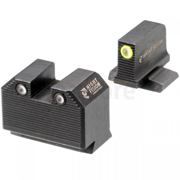 Night Fision Optics Ready Stealth Night Sight Set S&W M&P & RMR/507C/SRO - Yellow
