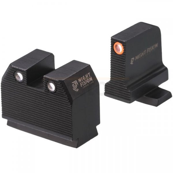 Night Fision Optics Ready Stealth Night Sight Set SIG P320 & DPP/509T/ACRO - Orange