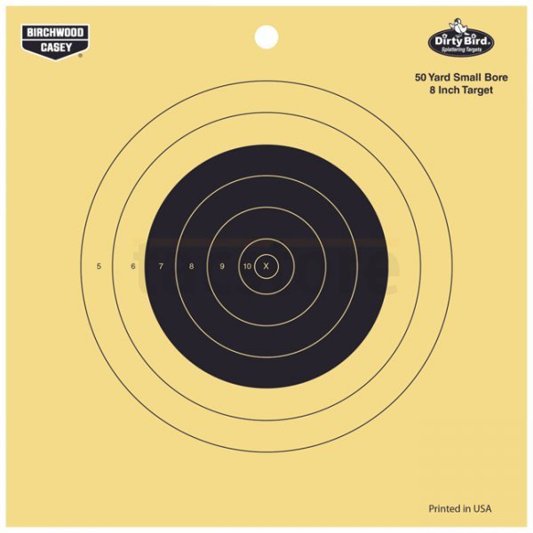 Birchwood Casey Dirty Bird 8 Inch 50 Yard Small Bore Reactive Target - 25 Targets