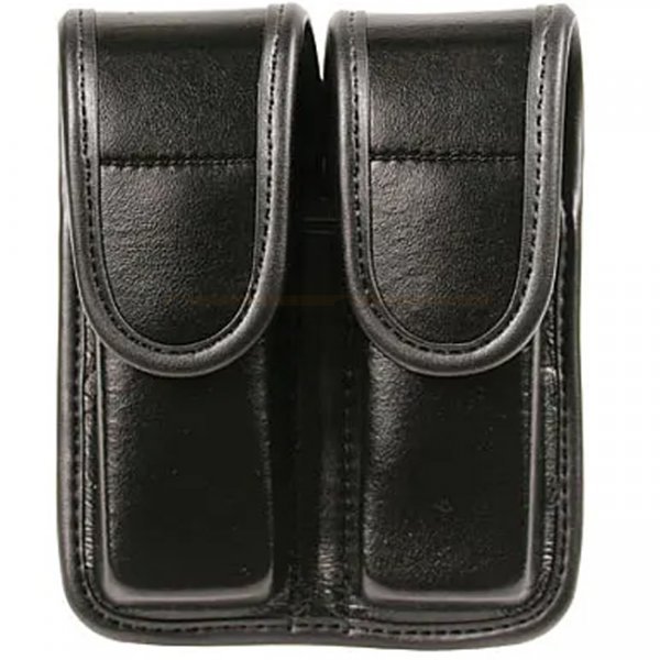 BLACKHAWK Double Mag Pouch Staggered Column Plain - Black
