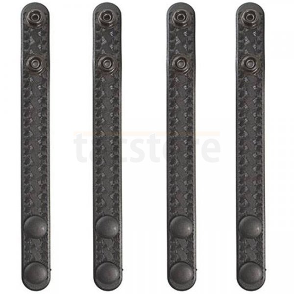 BLACKHAWK Molded Belt Keepers Basketweave - Black