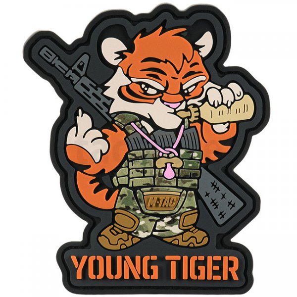 M-Tac Young Tiger Rubber Patch - Colored