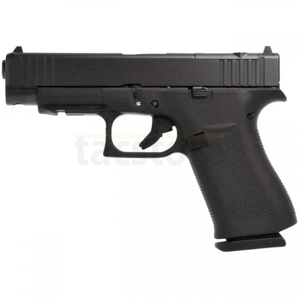Glock 48 Compact Slim R MOS FS 9x19mm - Black