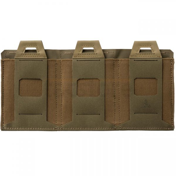 Direct Action Triple Flat Magazine Pouch - Adaptive Green