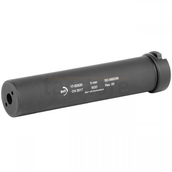 B&T SMG/PDW Suppressor SQD 9mm APC9 / SPC9 / GHM9 / MP5 / MP5K