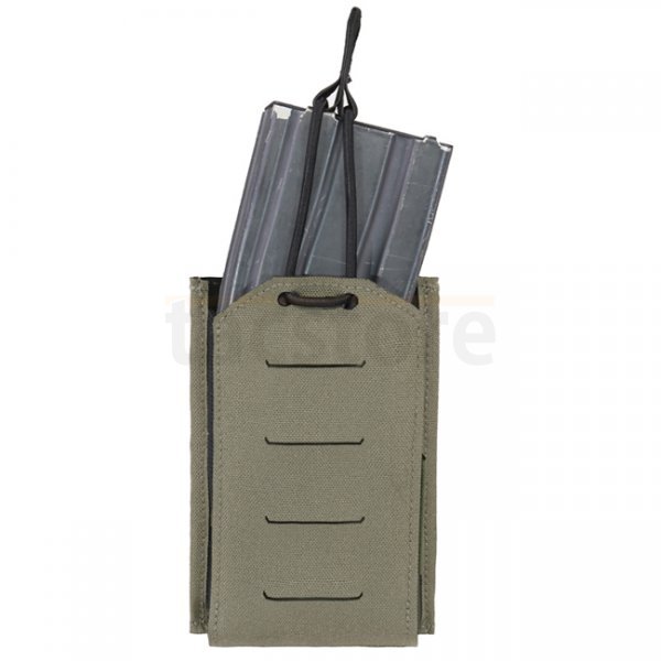 Warrior Laser Cut Single Bungee 5.56 Magazine Pouch - Ranger Green