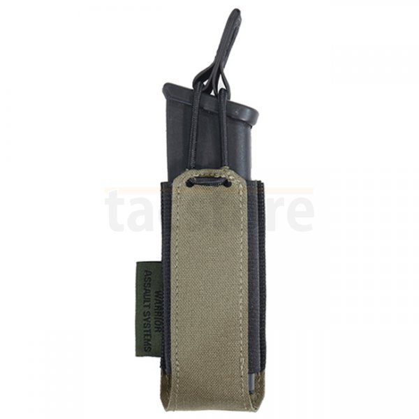 Warrior Laser Cut Single Bungee Pistol Magazine Pouch - Ranger Green