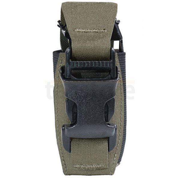Warrior Laser Cut Single 40mm Flash Bang Pouch - Ranger Green