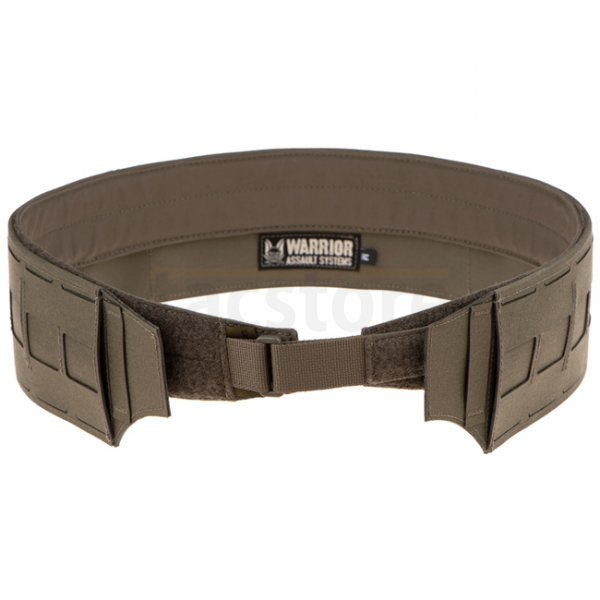 Warrior Laser Cut Low Profile MOLLE Belt - Ranger Green - S