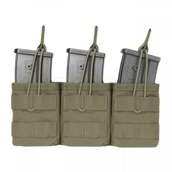 Warrior Triple G36 / SIG 550 Open Magazine Pouch - Black