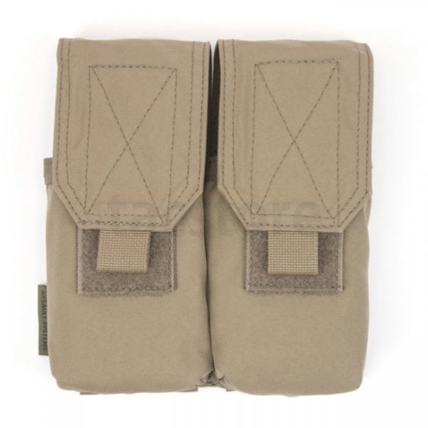 Warrior Double Covered Magazine Pouch G36 - Coyote