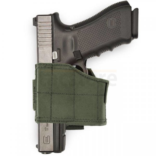 Warrior Universal Pistol Holster Left Hand - Ranger Green