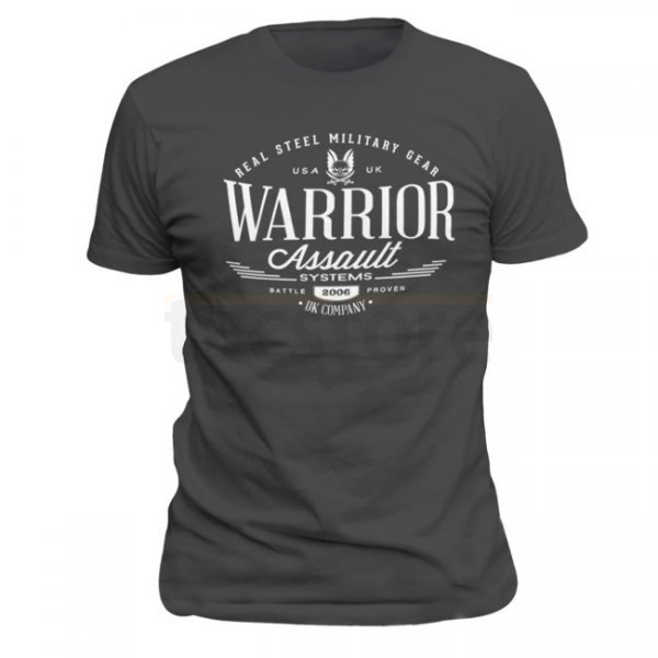 Warrior Vintage T-Shirt - Charcoal - M