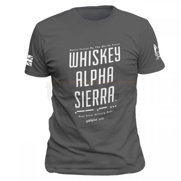 Warrior Whiskey Alpha Sierra WAS T-Shirt - White - XL