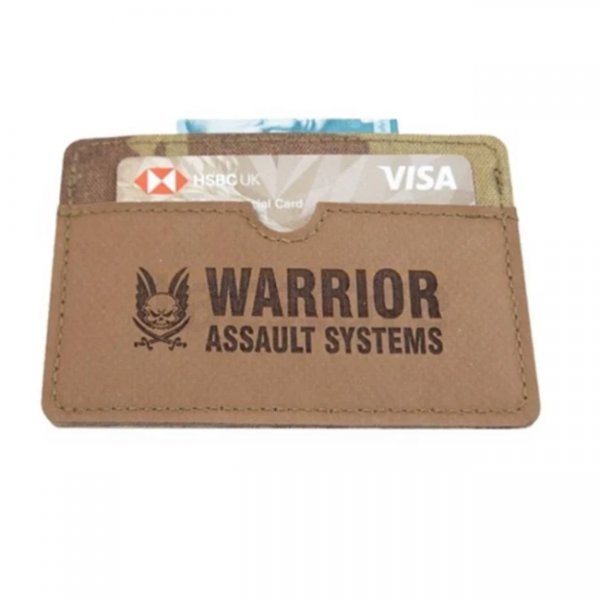 Warrior Laser Cut Credit Card Wallet - Multicam