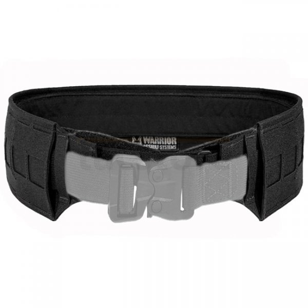 Warrior Laser Cut Low Profile MOLLE Belt - Black - L