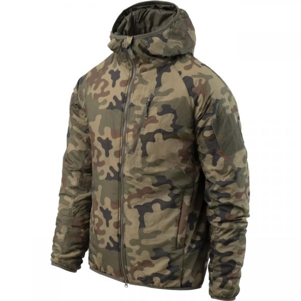 Helikon-Tex Wolfhound Climashield Hoodie - PL Woodland - L